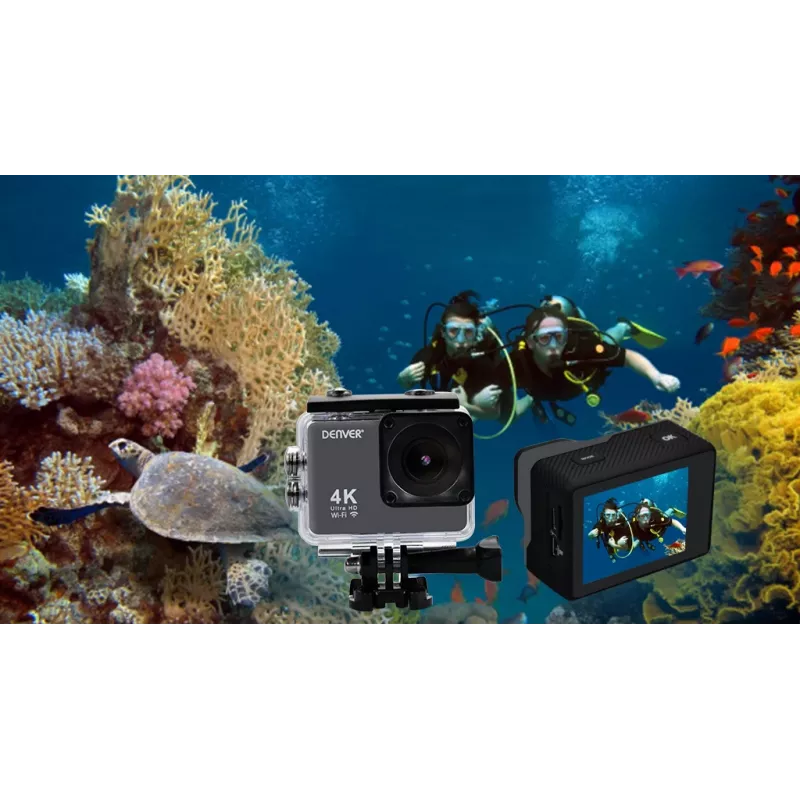 Action Sports Camera Denver ACK-8064 8 MP 4K Ultra HD Wi-Fi