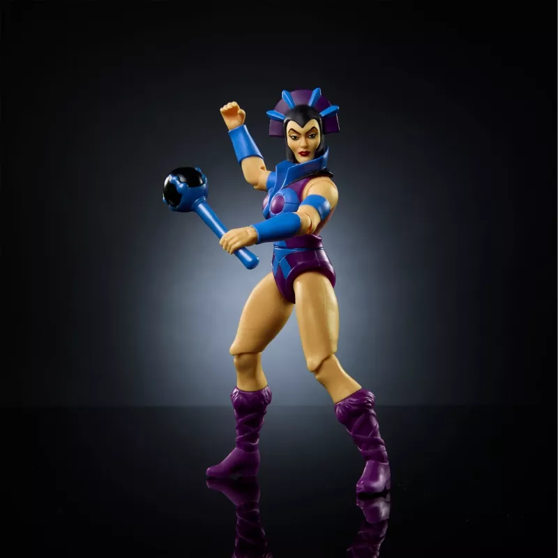 Articulated toy figure MATTEL Masters of the Universe Origins Evil-Lyn - collectible action figure, articulated joints