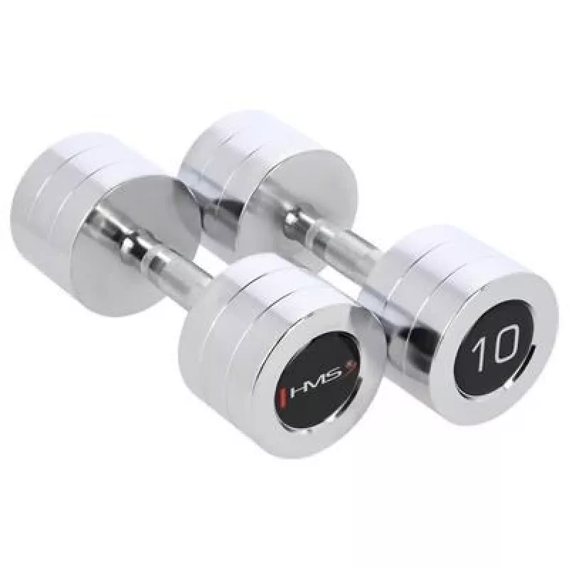 Chrome dumbbells 2x10 kg HMS CHD10