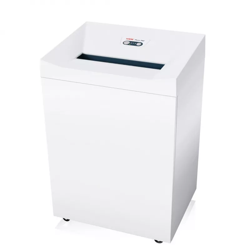 Shredder HSM Pure 740 Strip Cut 3.9 mm, 400 mm working width, shreds CDs and credit cards