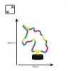 Manta SNL10MTT unicorn decorative LED lamp