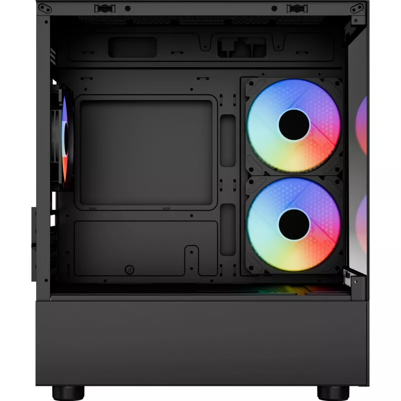 Micro/Mini-ITX computer case AEROCOOL Geh Viewport Mini-G-BK-v4 ARGB black
