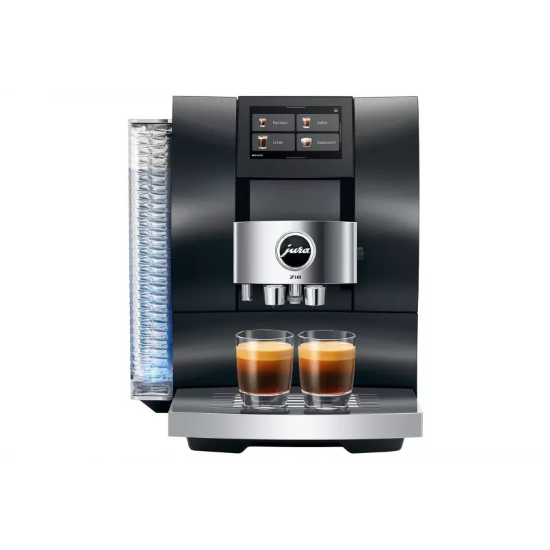 Espresso machine JURA Z10 Fully-auto 2.4 L Aluminium Black, 1450 W, 15 bar, 51 beverages