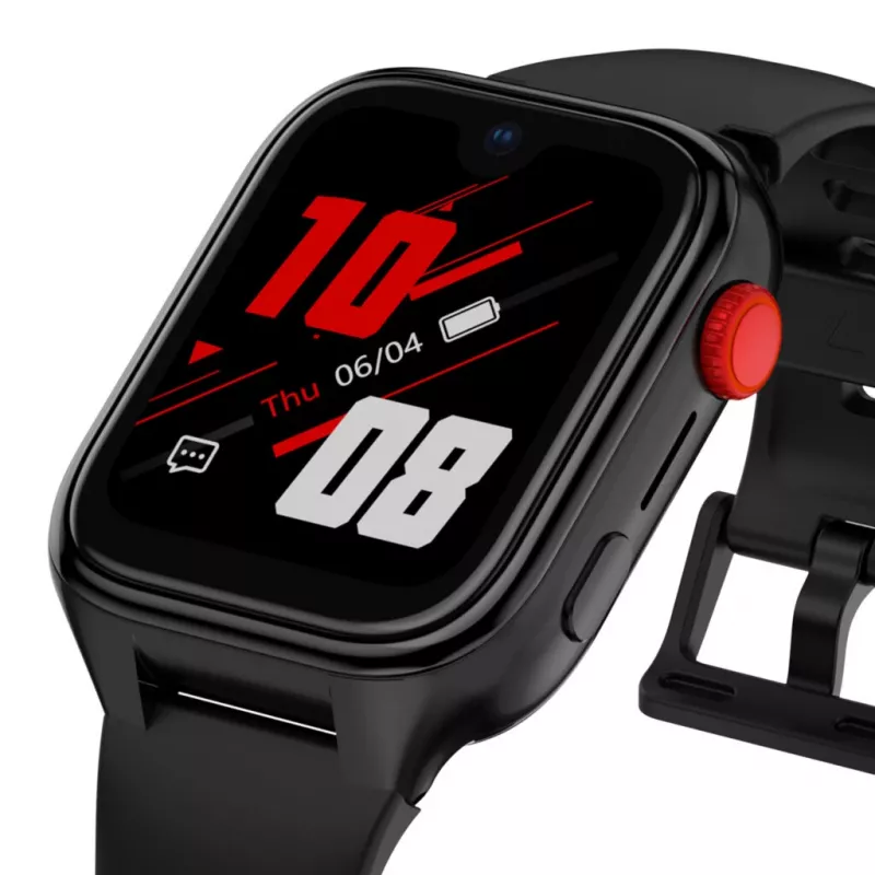 Smartwatch Stelio ST-SWJ102-BK Junior Pro AI 4G black – children’s wearable with 4G connectivity
