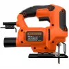 Jigsaw Black & Decker BES602 — 400 W, orange/black handheld jigsaw