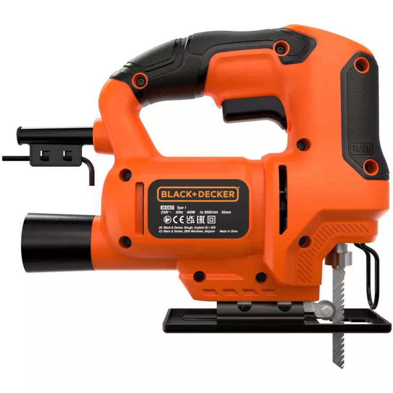 Jigsaw Black & Decker BES602 — 400 W, orange/black handheld jigsaw