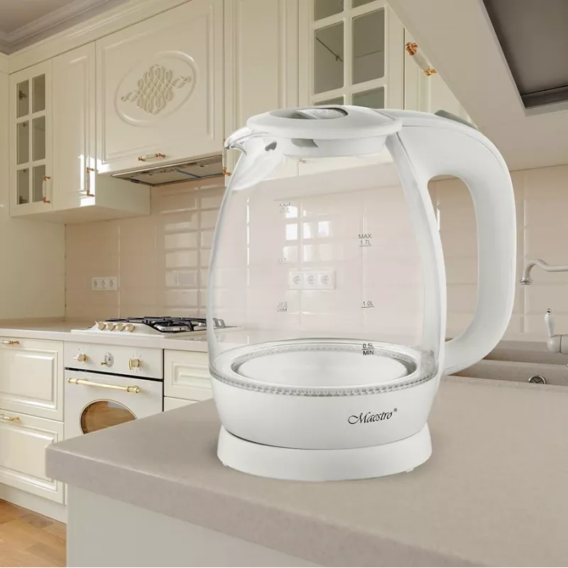 MAESTRO ELECTRIC KETTLE GLASS 1.7 L, 2200W