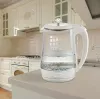 Electric kettle Maestro MR 052 WH — 1.7 L, 2200 W, translucent white, glass housing