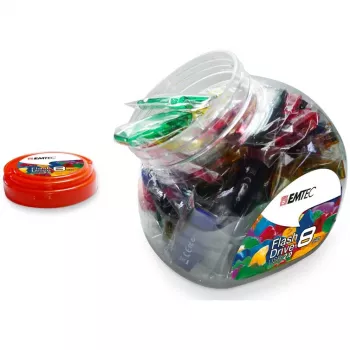 USB flash drive Emtec 32 GB USB Type-A C410 Color Mix Candy Jar