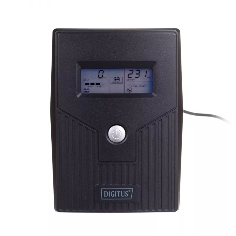 Uninterruptible Power Supply UPS DIGITUS DN-170063-LCD (Desktop, 600VA) (DN-170063-LCD)
