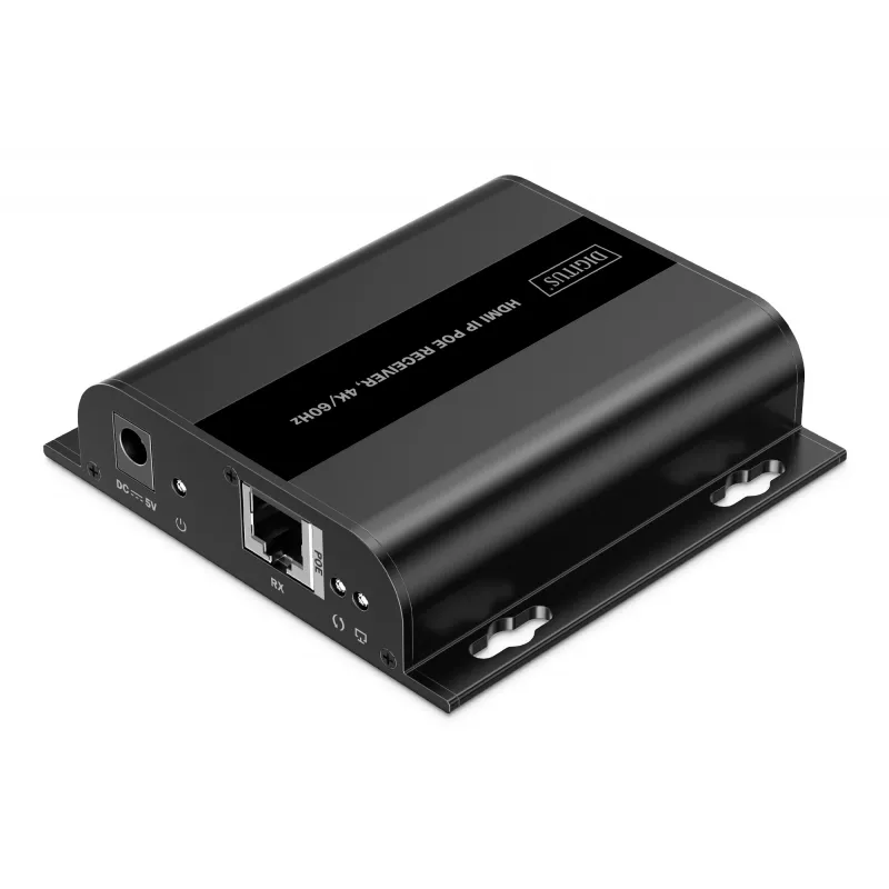 Digitus HDMI IP PoE receiver, 4K/60Hz