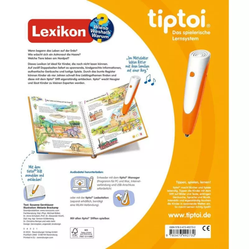 tiptoi Why? How? What For? Lexikon, Learning Book