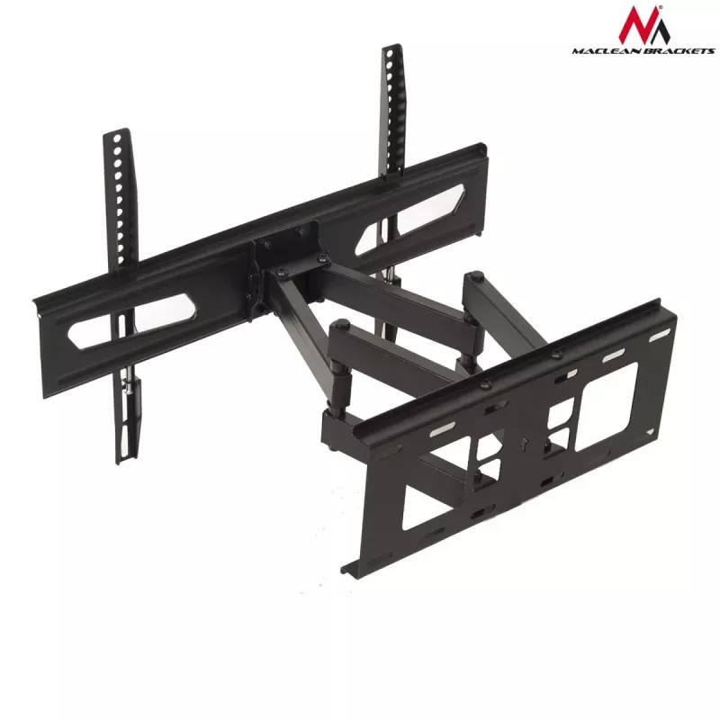 Maclean MC-723 B - wall mount for screen 37-70, 600x400 VESA, for max 40 Kg, black colour