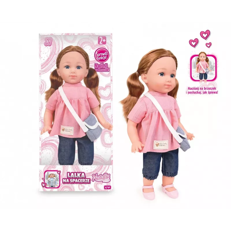 Doll Artyk Natalia 36 cm with removable tunic — Artyk