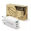 Power charger everActive SQ-655Q 65W, 1×USB-A + 2×USB-C fast charging