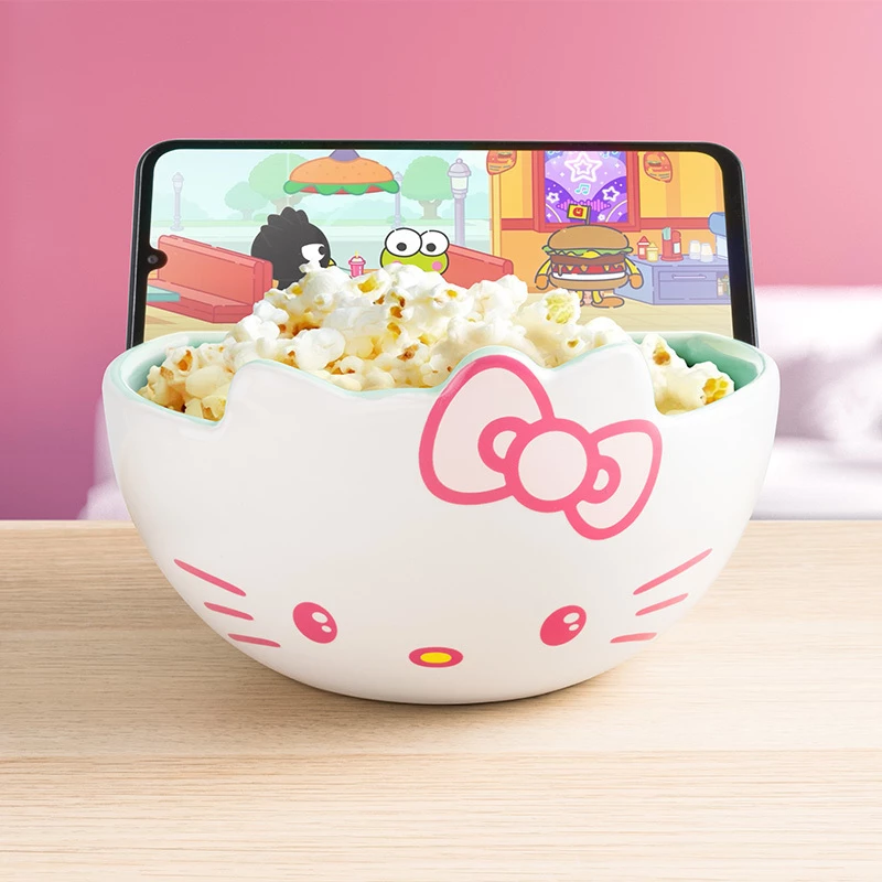Paladone snack bowl Hello Kitty streaming design — ceramic, 800 ml capacity