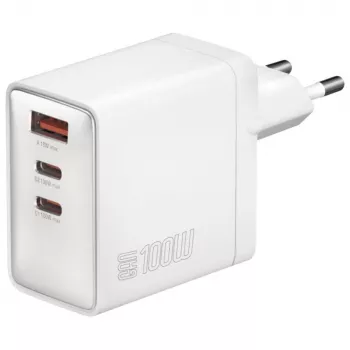 Indoor Charger 4smarts 542100 Universal Silver White Fast Charging