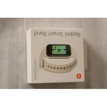 SALE OUT. Xiaomi Redmi | Smart Band 2 | Fitness tracker | Touchscreen | Heart rate monitor | Waterproof | Bluetooth | USED, MISSING CHARGER | Ivory