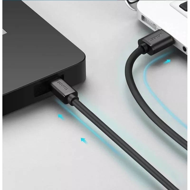 USB data cable UGREEN Thunderbolt to miniUSB 2 m Black