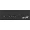 Aluminum housing for Raspberry Pi 4 B by JYT, model RB-AlucaseP4+01B, black finish