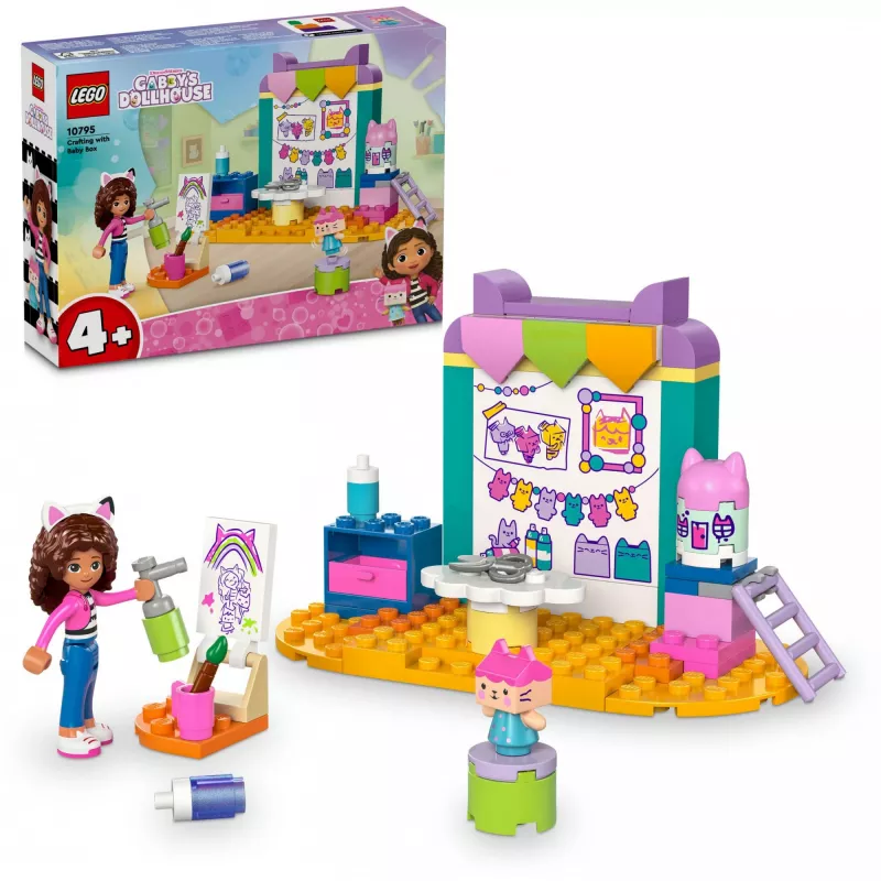 LEGO GABBY’S DOLLHOUSE 10795 Crafting with Baby Box
