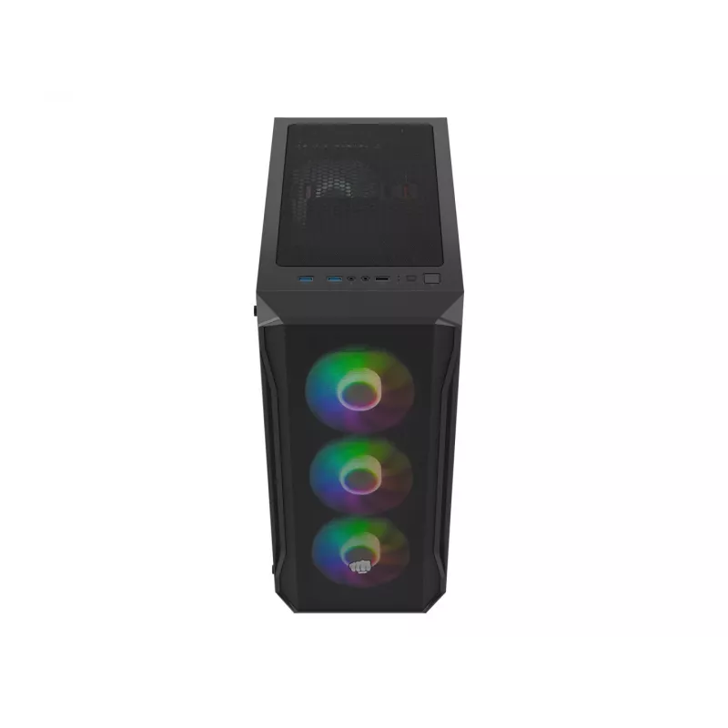 Case Fury Shobo SH4F with RGB Window 4x Fans MIDI Computer PC