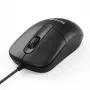 TERRA Mouse 1500 Corded USB black 3-Buttons, symmetrisch, Wired, 1,80m (2920513)