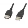 Lanberg CA-USBE-10CC-0050-BK USB Cable 5 M USB 2.0 USB a Black (CA-USBE-10CC-0050-BK)