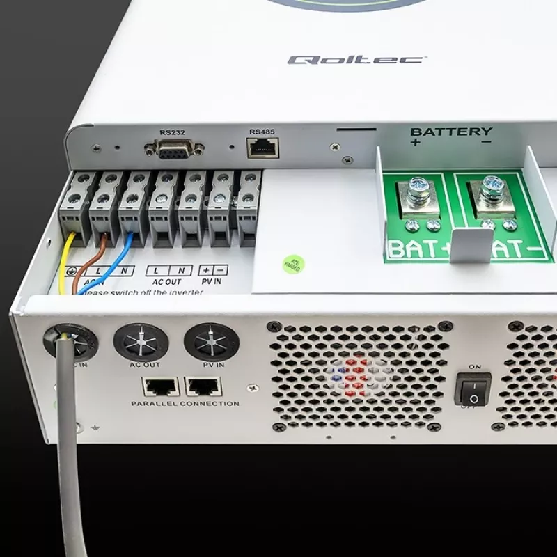 Hybrid solar inverter QOLTEC 53861 6.2kVA 6.2kW