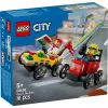 LEGO CITY 60458 Pizza vs. Fire Truck