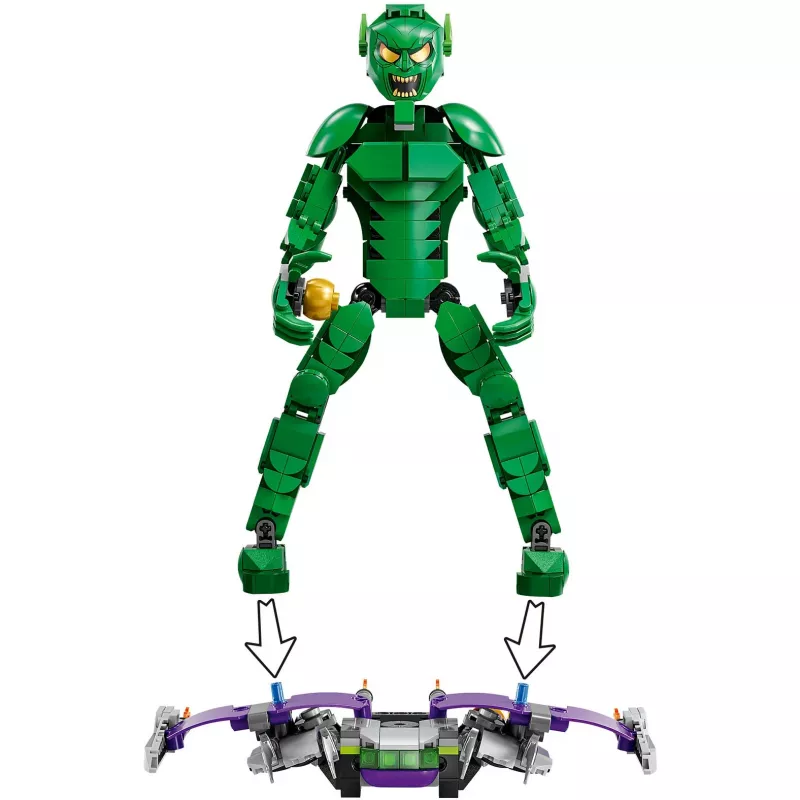 LEGO MARVEL 76284 Green Goblin Construction Figure