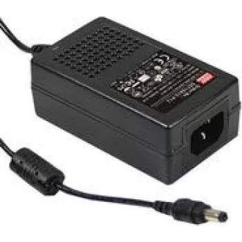 MEAN WELL GST18A12-P1J TischPower Supply, Festspannung 12 V 1.5 A 18 W (GST18A12-P1J)