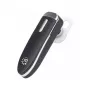 Manhattan Single Ear Bluetooth Headset, Omnidirectional Mic, Integrated Controls, Black, 10 hour usage time, Range 10m, USB-A charging cable included, Bluetooth v4.0, 3 year warranty