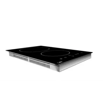 Ceramic hob LIN LC-G3048, built-in 4 cooking zones, 3000 W, touch control, glass top, child lock