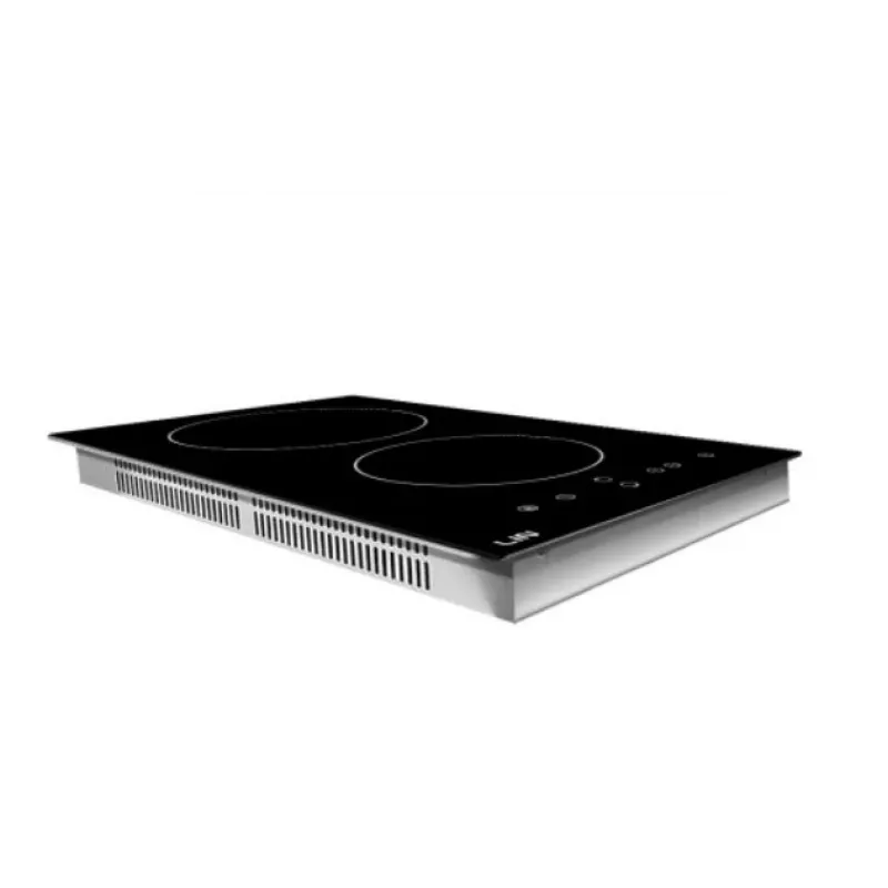 Ceramic hob LIN LC-G3048, built-in 4 cooking zones, 3000 W, touch control, glass top, child lock
