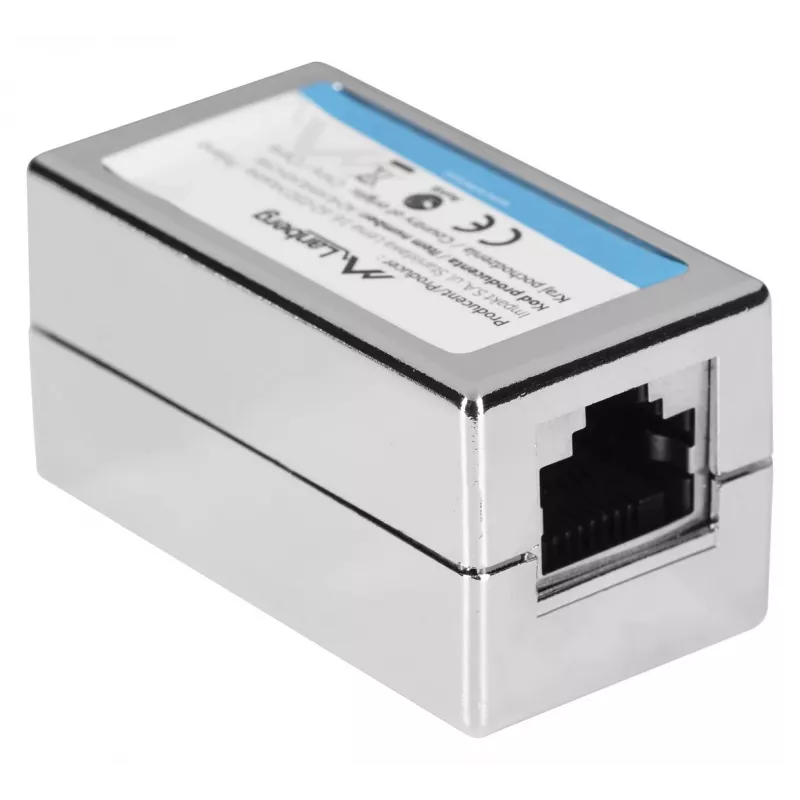 Lanberg AD-RJ45-RJ45-OS6 cable gender changer RJ-45 Silver