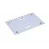 Mounting plate for 8-core fiber optic terminal box, Extralink, stainless steel, bracket adapter, max load 5 kg