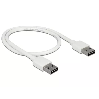 USB Cable USB 2.0 DeLOCK 85192 0.5m White