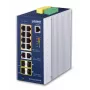 Managed Switch PLANET IP30 Industrial L2+/L4 8-Port Gigabit Ethernet