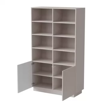 Cama Meble LIVERTI Bookcase 100×420×1705 mm Cashmere