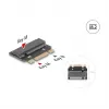DeLOCK 64342 Internal M.2 Adapter Host Interface M.2 Male Black