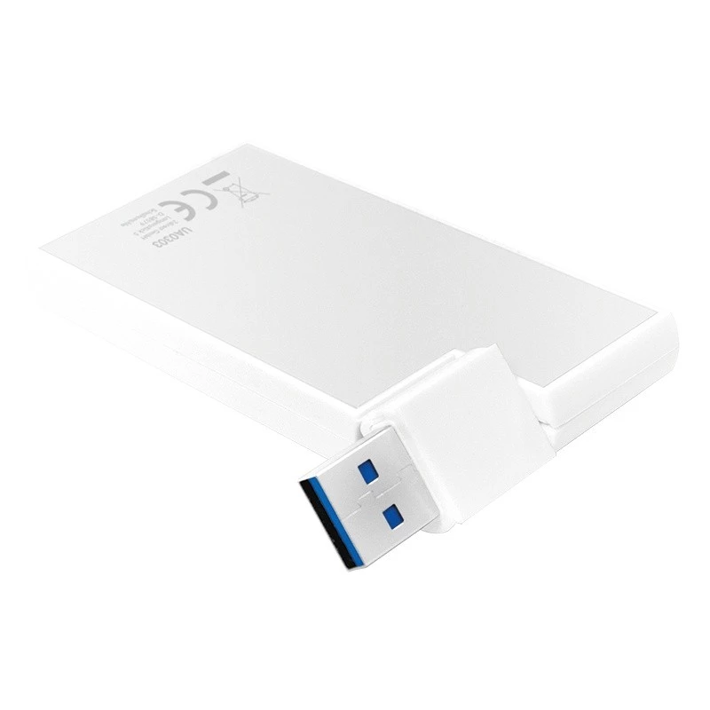 USB3.0 4-port hub, silver
