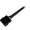 SATA power adapter cable Sharkoon 15 cm — adapter for SATA power connections