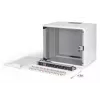 DIGITUS SOHO Pro 19 inch 9U Wall-Mounted Network Rack Set, 540 x 400 mm, IP20, Key Lock, 60 kg