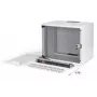 DIGITUS SOHO Pro 19 inch 9U Wall-Mounted Network Rack Set, 540 x 400 mm, IP20, Key Lock, 60 kg
