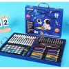 Art painting set Extralink Blue Astronaut — 88 pieces (paints, brushes, accessories)