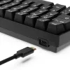 Keyboard Sharkoon 100065630 60% Wired USB QWERTZ German Black