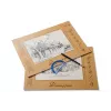 Drawing and sketching paper SMLT A3, 160 g/m2, 20 sheets, glued
