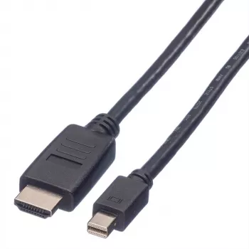 Mini DisplayPort Cable VALUE Mini DP-HDTV M/M 2 m