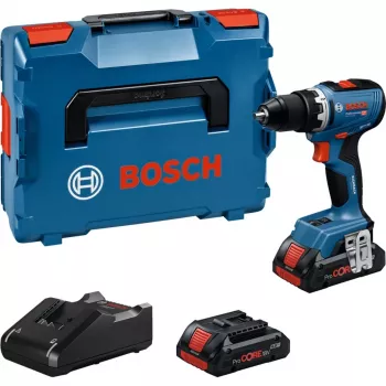 Cordless Drill Driver Bosch GSR 18V-65 with 2x 4.0Ah batteries